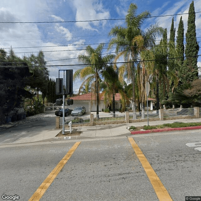 street view of Sierra Madre Villa