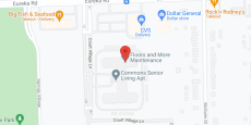 The Commons in google map