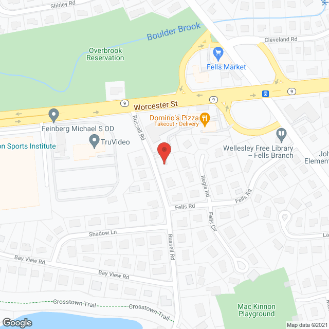 Wellesley Meadows in google map