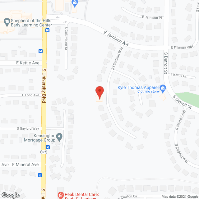 Lighthouse Assisted Living Inc - Elizabeth in google map