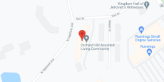 Orchard Hill Senior Living in google map