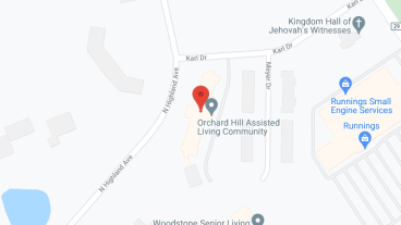 Orchard Hill Senior Living in google map