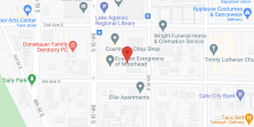 Evergreen of Moorhead in google map