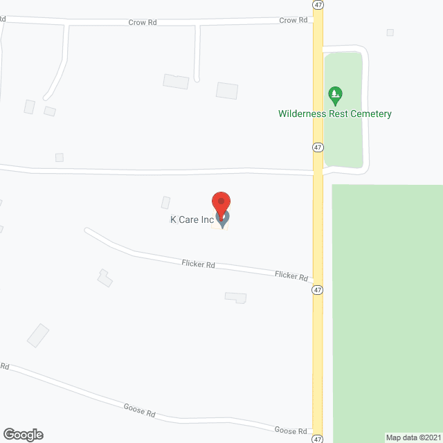 Edgewater Assisted Living Lake Tomahawk in google map