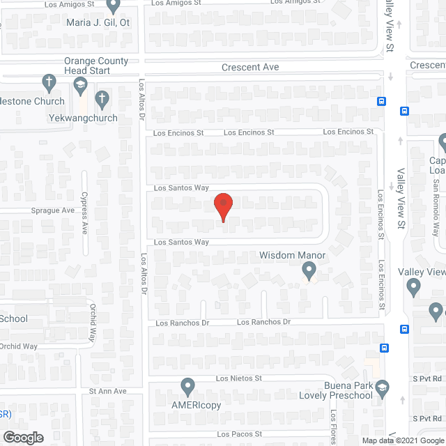 Andreana Homes in google map