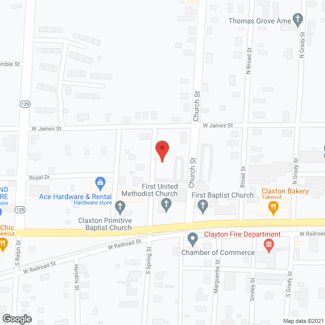 Amber Grove at North Spring in google map