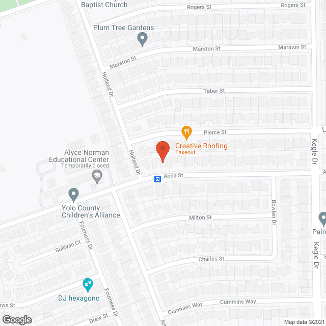 Mom’s Senior Care in google map