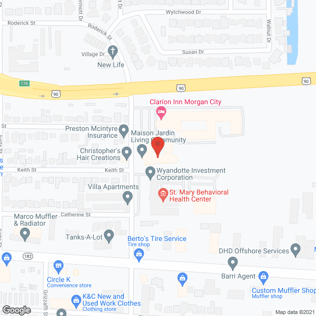 Maison Jardin Senior Living Community in google map