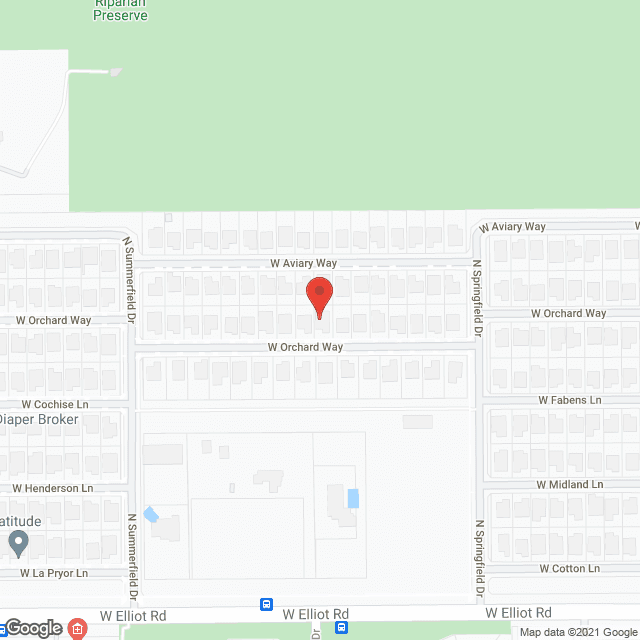 Elaine's Assisted Living in google map