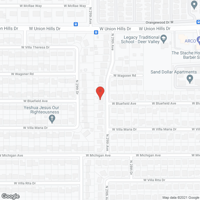 Family Matters ACH in google map