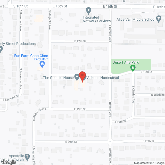 The Homestead on 18th in google map