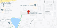 The Woodlands in google map