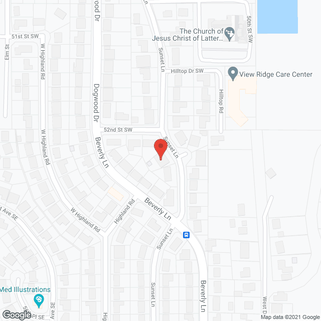 Casa de Amor AFH in google map