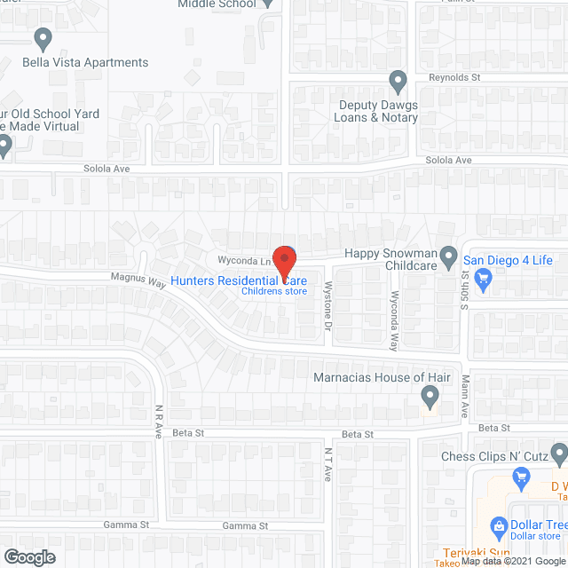 Hunter's Home Care LLC in google map