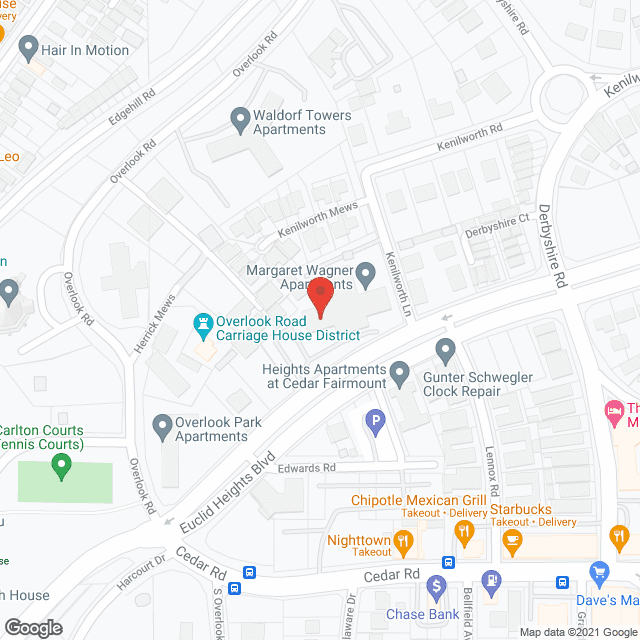 Concordia Care in google map