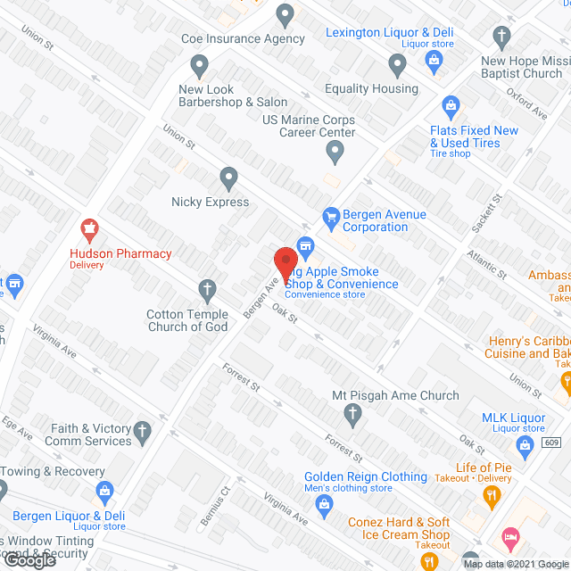 Amani Academy in google map