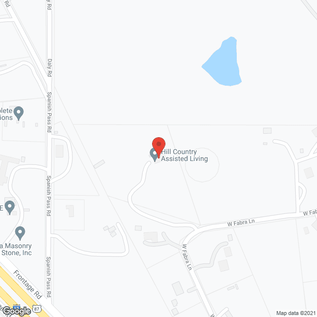 Hill Country Adult Day Care in google map