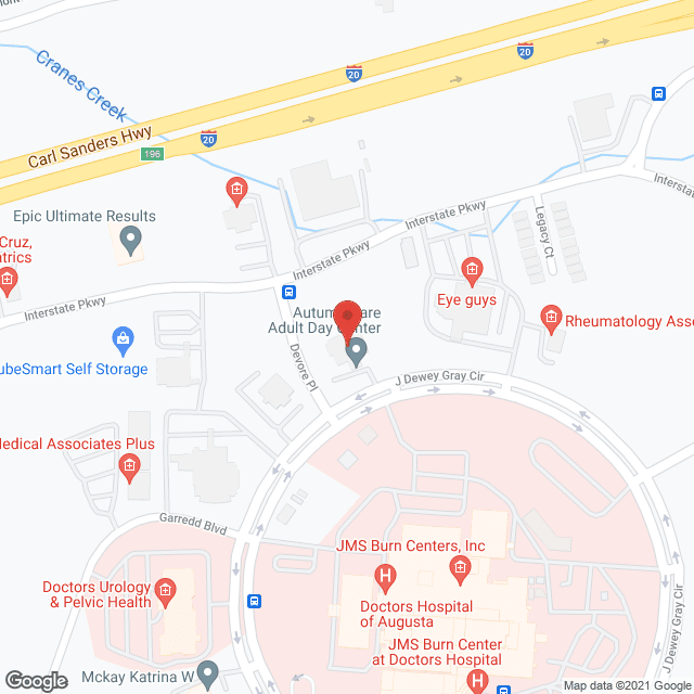 Autumncare Adult Day Ctr Inc in google map