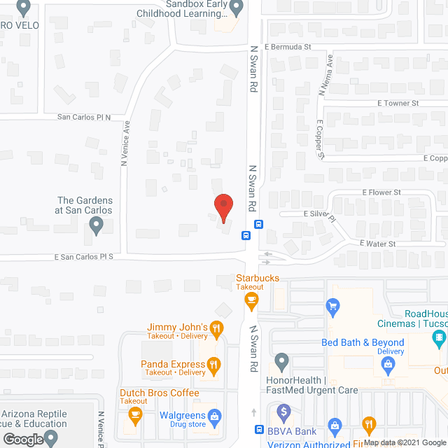 Caring Hands Adult Care Home in google map