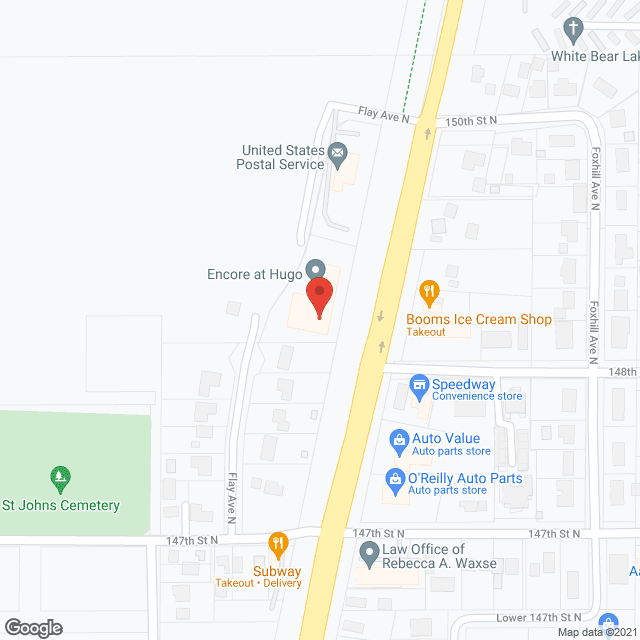 Encore Assisted Living and Memory Care at Hugo in google map