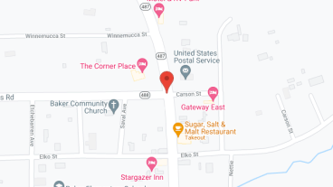 Village View of Baker in google map