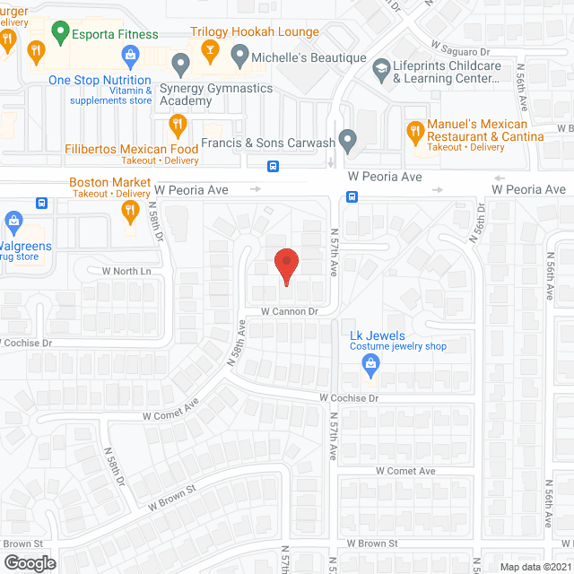 AC Assisted Living Facility II in google map