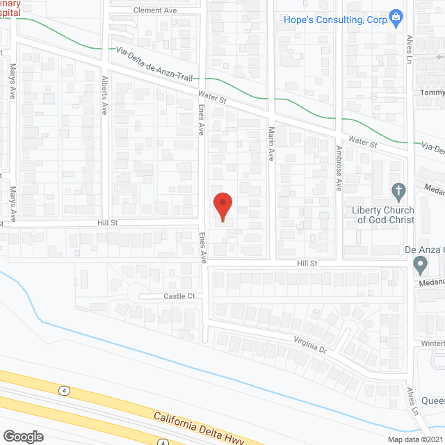 Garden View Care Home in google map