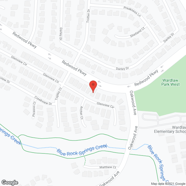 Robles Care Home in google map