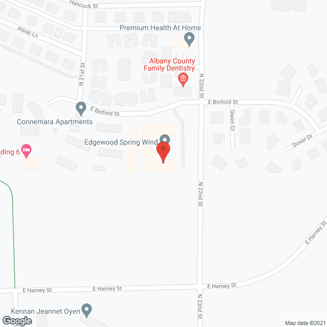 Edgewood Spring Wind in google map