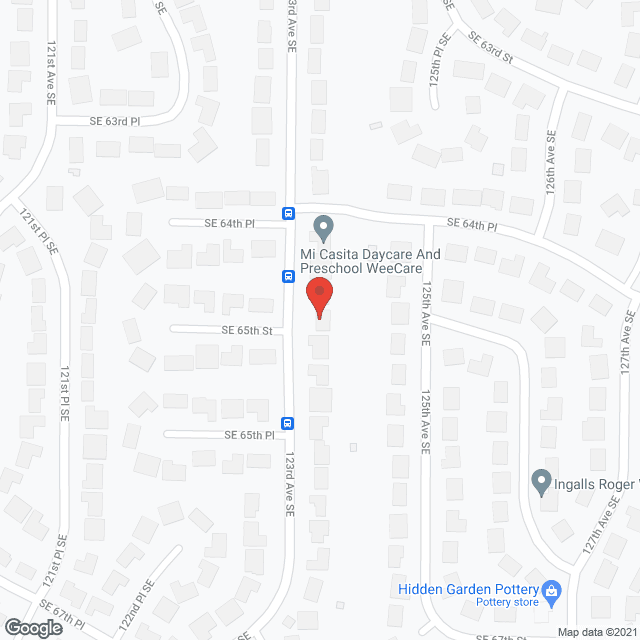 Evergreen Elderly Care in google map