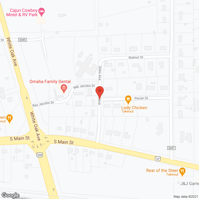 Omaha Healthcare in google map