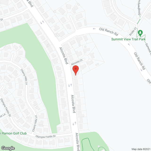 Evergreen Terrace in google map