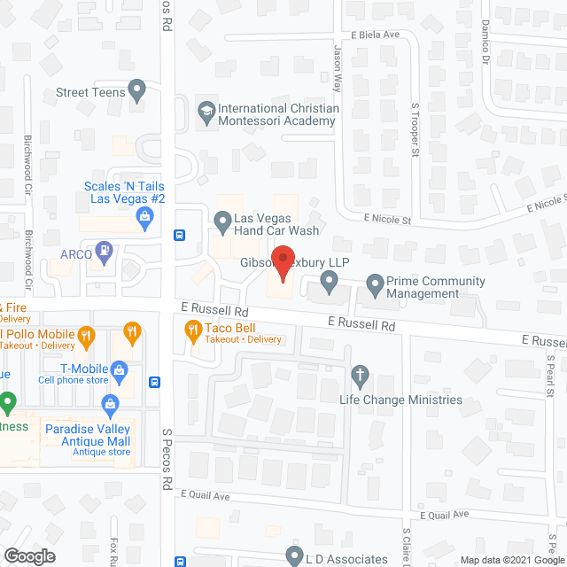 Senior Care Industries in google map