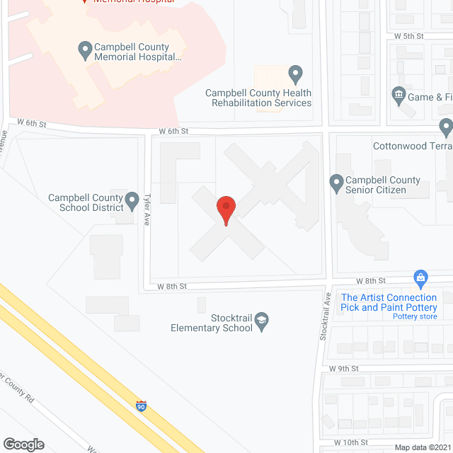 Pioneer Manor & Home Health in google map