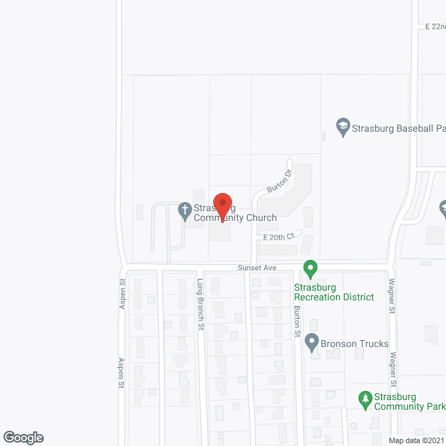 Prairie Creeks Living Center in google map