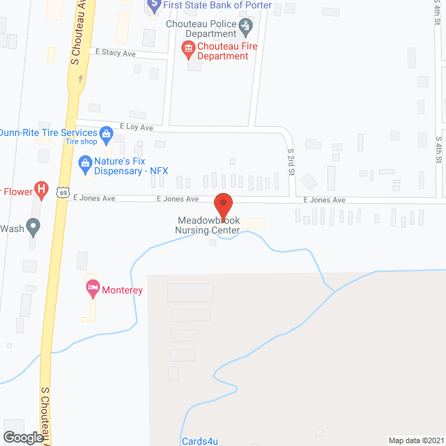 Meadowbrook Nursing Ctr in google map