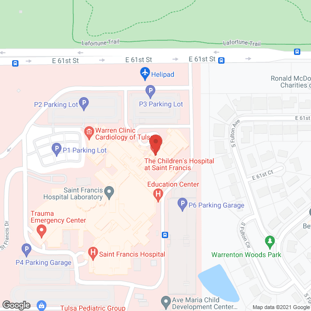 St Francis Hospital Snf in google map