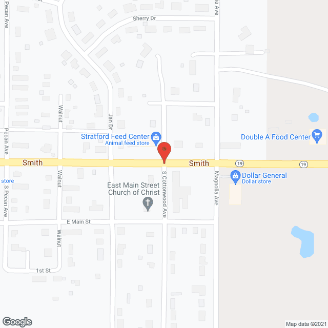 Stratford Nursing Ctr in google map