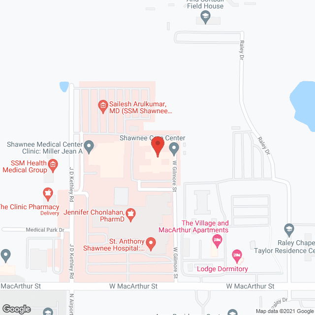 Shawnee Care Ctr in google map