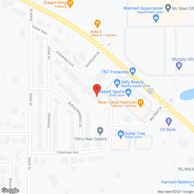 Hilltop Nursing Home in google map
