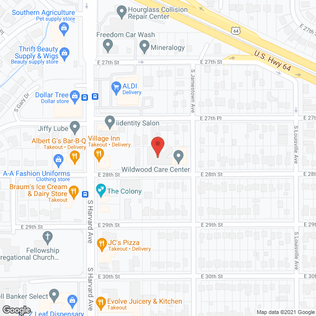 Convalescent Center in google map