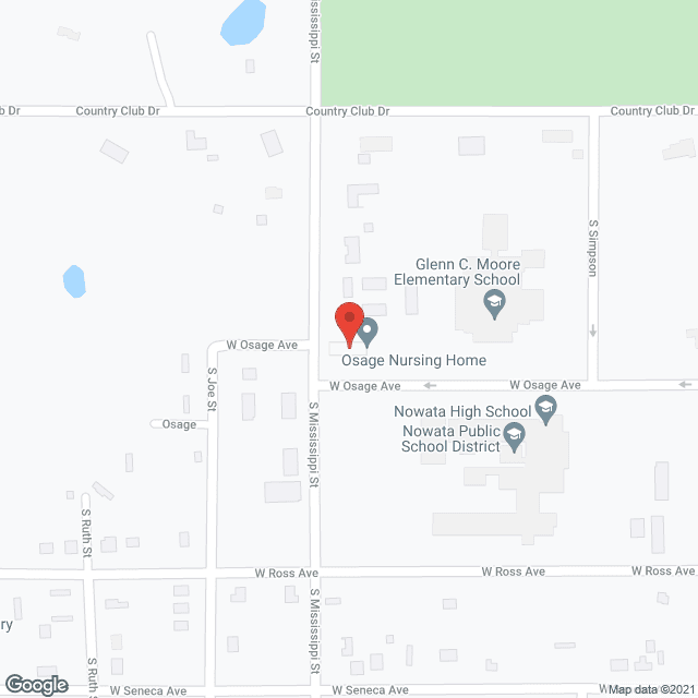 Osage Nursing Home in google map