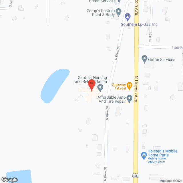 Gardner Nursing Home-Star City in google map