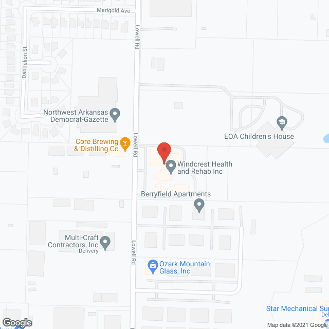 Windcrest Health and Rehab, Inc. in google map