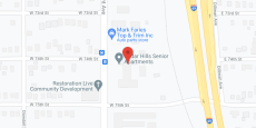 Cedar Hill Apartments in google map