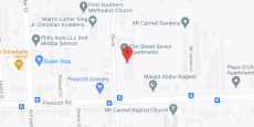 Elm Street Apartments in google map