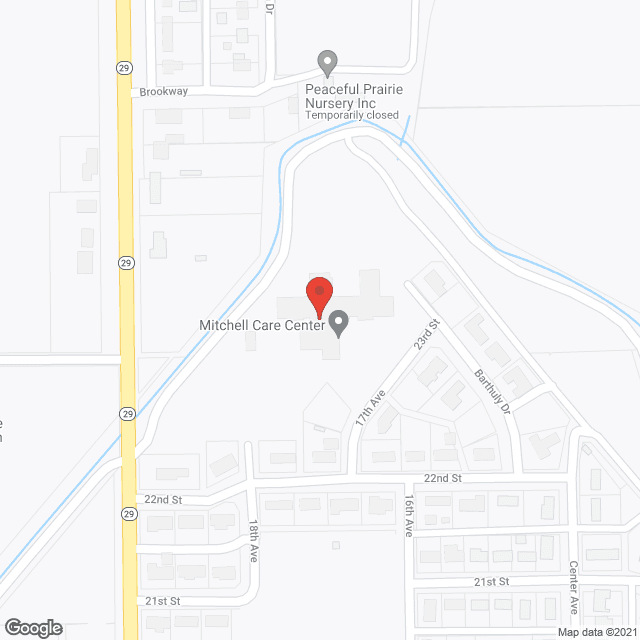 Mitchell Care Center in google map