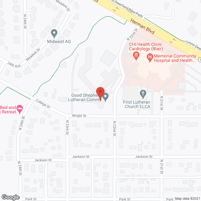 Good Shepherd Lutheran Home in google map