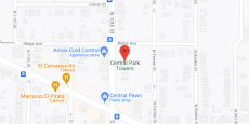 Central Park Towers Apartments in google map
