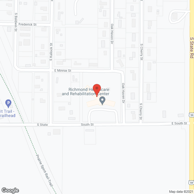 Oak Haven Nursing Ctr in google map